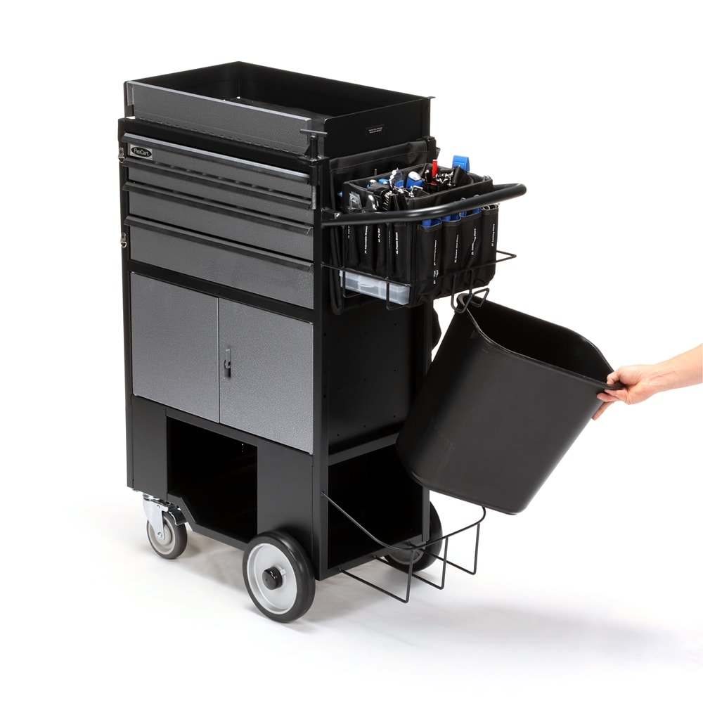 GuestSupply US | FlexCart Large Equipment Cart with Bag Tools (FC